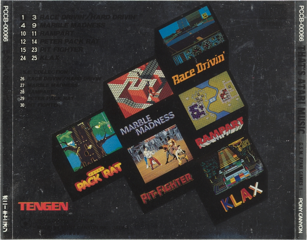 Atari Sound Team – That's Atari Music - G.S.M. Atari Games 1